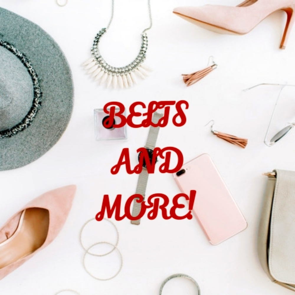 Check out my belts are more!